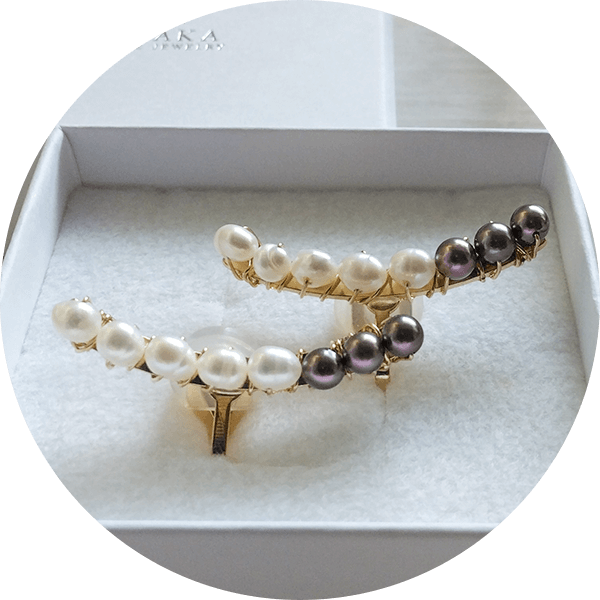 イヤカフルチルクォーツ